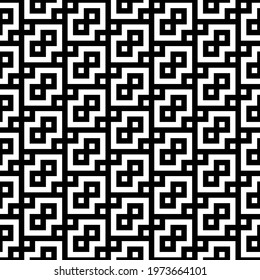 Seamless Geometric Pattern. Islamic Art Design, Mosque Pattern Vector