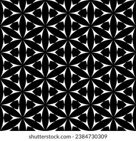 Seamless geometric pattern in japanese woodwork craft style kumiko zaiku