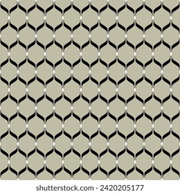 Seamless geometric pattern. Lattice. Monochrome print.