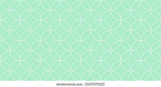 Patrón geométrico sin fisuras con hojas. Fondo abstracto verde claro.