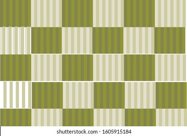 Seamless geometric pattern in lime green