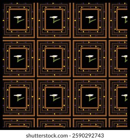 seamless geometric pattern with lines