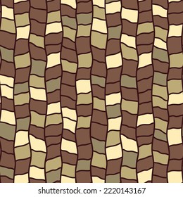  Seamless geometric pattern of lines. Vector stock illustration eps10.