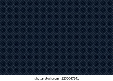 Seamless geometric pattern with mini star in gray and blue on dark blue background. Elaborate Vector illustration. For masculine casual cloth textile shirts cover wrapping wallpaper decoration.