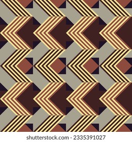 Seamless geometric pattern in modern abstract style. Cute abstract geometrical textures. Simple pattern design for babies, kids, decor. 