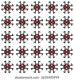 Seamless geometric pattern with modern abstract shapes, perfect for backgrounds, textiles, wallpapers, branding, and digital design projects. High-quality editable design for versatile use.