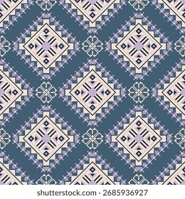 Nahtloses geometrisches Muster mit modernen abstrakten Formen im minimalistischen Stil. Perfekt für Stoffdesign, Verpackungen, Tapeten, Packpapier, Branding und digitale Hintergründe. 