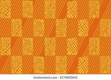 Seamless geometric pattern. Modern background with vintage texture.