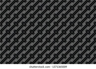 seamless geometric pattern. modern black background, Abstract, Vector background, illustration