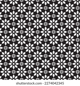 seamless geometric pattern. modern black and white background, Abstract, Vector background, illustration