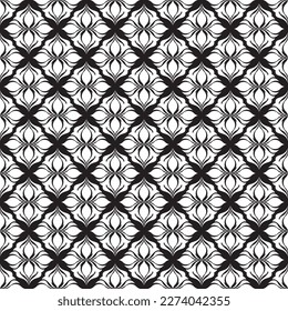 patrón geométrico impecable. fondo blanco y negro moderno, resumen, fondo vectorial, ilustración