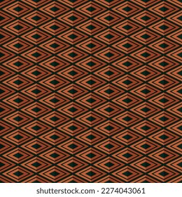 seamless geometric pattern. modern orange and green background, Abstract, Vector background, illustration