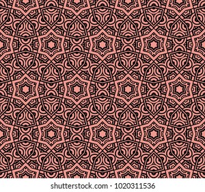 seamless geometric pattern. modern ornament. vector illustration. design for fashion, interior, background