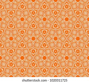 seamless geometric pattern. modern ornament. vector illustration. design for fashion, interior, background