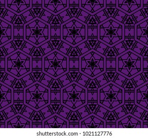 seamless geometric pattern. modern ornament. vector illustration. design for fashion, interior, background