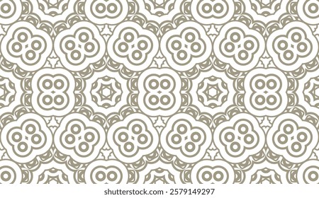 seamless geometric pattern. modern ornament. vector illustration. design for fashion, interior, background