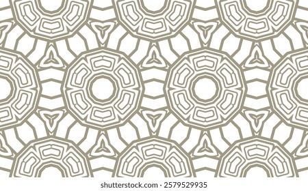 seamless geometric pattern. modern ornament. vector illustration. design for fashion, interior, background