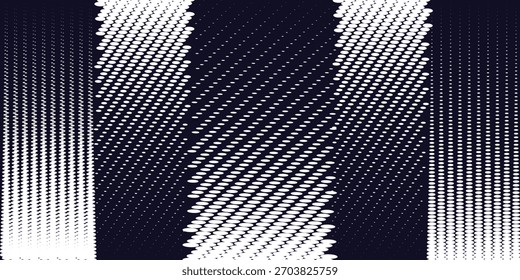 Patrón geométrico sin fisuras. Adorno moderno con Elementos de puntos azul marino. Patrón abstracto geométrico