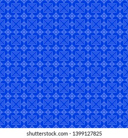 Seamless geometric pattern with modern ornamnet. Vector illustration.