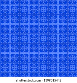 Seamless geometric pattern with modern ornamnet. Vector illustration.