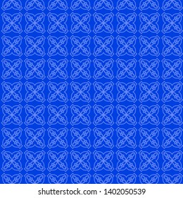 Seamless geometric pattern with modern ornamnet. Vector illustration.