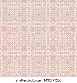 Seamless geometric pattern with modern ornamnet. Vector illustration.