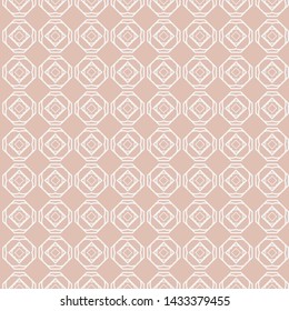 Seamless geometric pattern with modern ornamnet. Vector illustration.