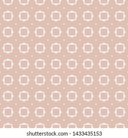 Seamless geometric pattern with modern ornamnet. Vector illustration.