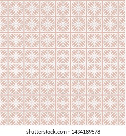 Seamless geometric pattern with modern ornamnet. Vector illustration.