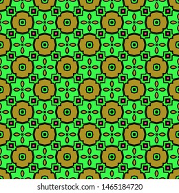 Seamless geometric pattern with modern ornamnet. Vector illustration. Paper for scrapbooking