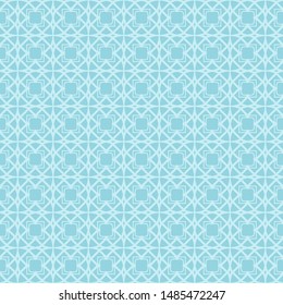 Seamless geometric pattern with modern ornamnet. Vector illustration.