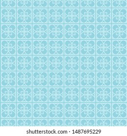 Seamless geometric pattern with modern ornamnet. Vector illustration.