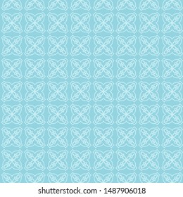 Seamless geometric pattern with modern ornamnet. Vector illustration.