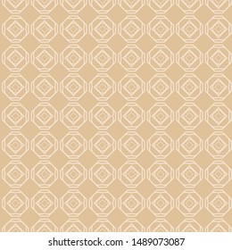 Seamless geometric pattern with modern ornamnet. Vector illustration.