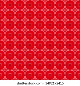 Seamless geometric pattern with modern ornamnet. Vector illustration.