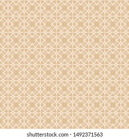 Seamless geometric pattern with modern ornamnet. Vector illustration.