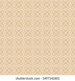 Seamless geometric pattern with modern ornamnet. Vector illustration.