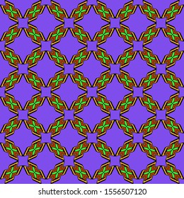 Seamless geometric pattern with modern ornamnet. Vector illustration. Paper for scrapbooking