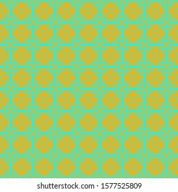 Seamless geometric pattern with modern ornamnet. Vector illustration.