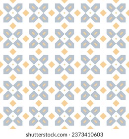 Seamless geometric pattern with a modern style