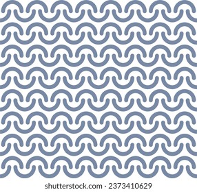 Seamless geometric pattern with a modern style
