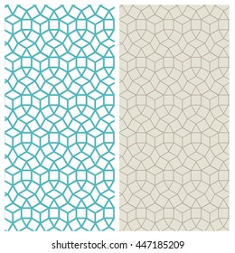 Seamless Geometric pattern in modern style