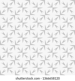 Seamless geometric pattern. Modern stylish monochrome texture for backdrop or background with abstract geometric shapes. Vector illustration.