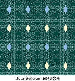 Nahtloses geometrisches Muster. Moderne, stilvolle Textur, geeignet für Tapeten, stationäre, Wickelpapier und Innentextilien.