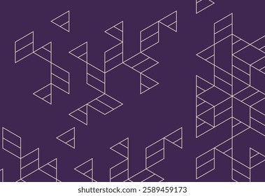 Seamless geometric pattern. Modern stylish texture. Repeating background.