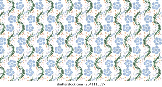 Seamless geometric pattern for modern textiles, wallpapers, and graphic prints featuring abstract shapes in bold colours.