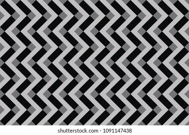 seamless geometric pattern. modern triangle white and black background, Abstract, Vector background, illustration,
