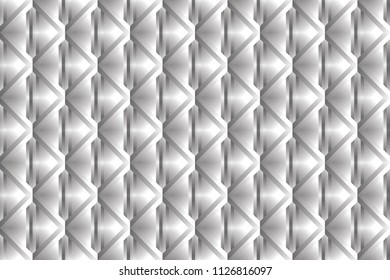 seamless geometric pattern. modern triangle white-gray background, Abstract, Vector background, illustration