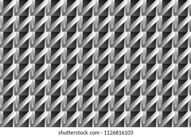 seamless geometric pattern. modern triangle white-gray background, Abstract, Vector background, illustration