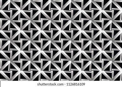 seamless geometric pattern. modern triangle white-gray background, Abstract, Vector background, illustration